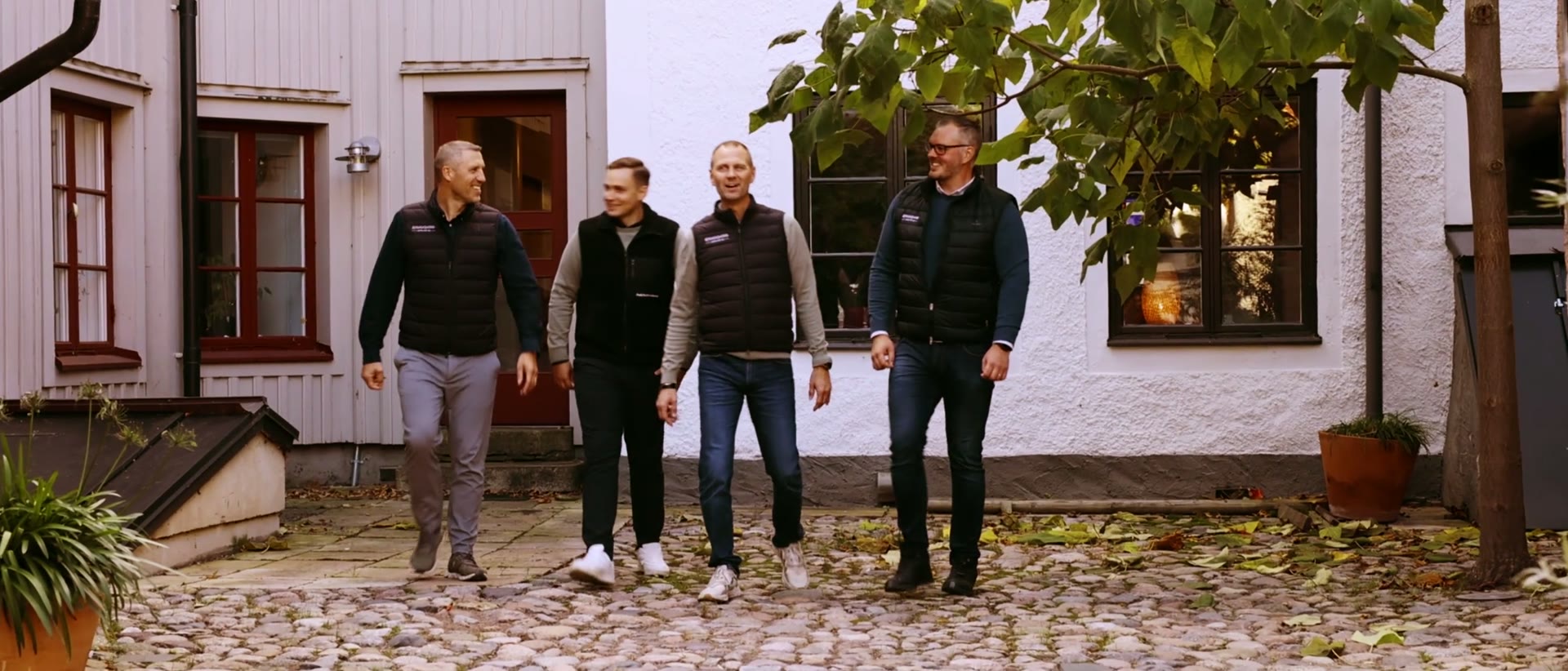 Byggledning i Smålands team ute på plats